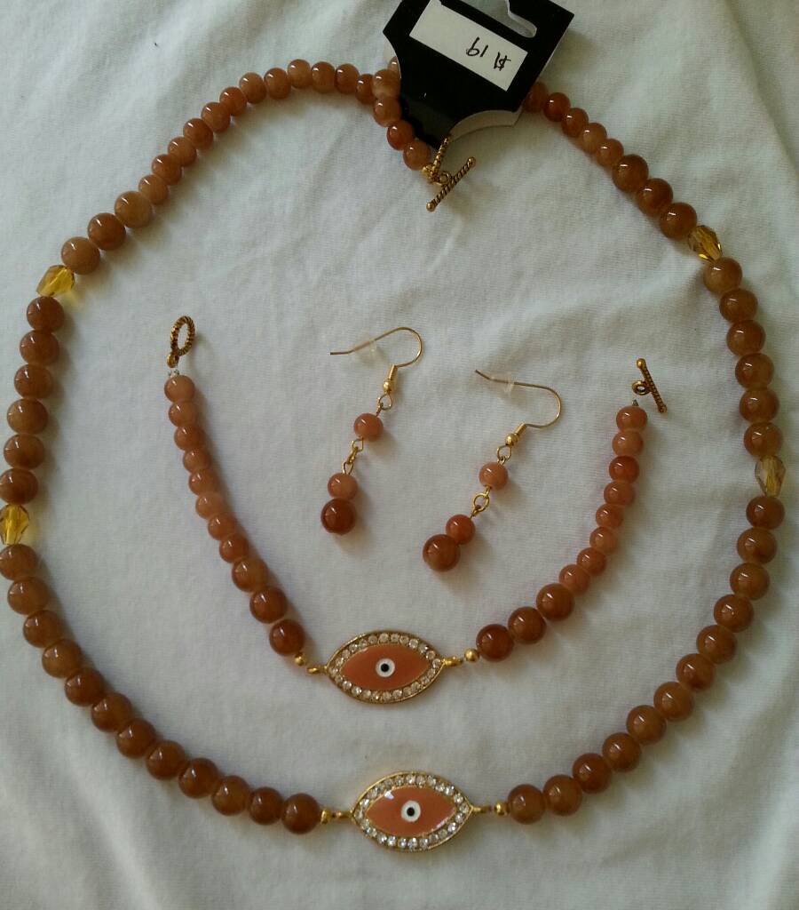 Brown necklace